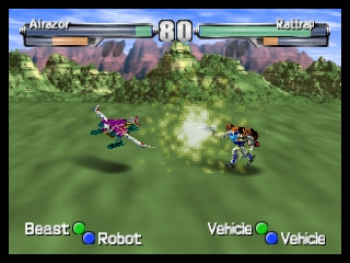 Transformers Beast Wars Transmetals screenshot 3 for Nintendo 64